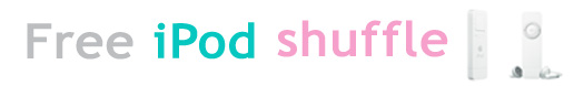Free iPod shuffle